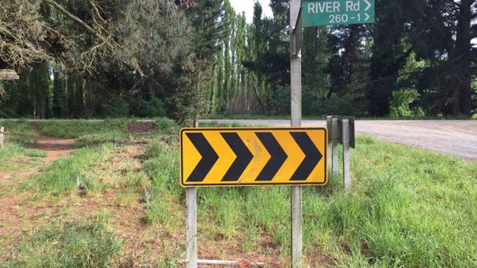 Lachlan Gebhardt, 6, died after a car failed to take the bend at Lehmans Rd and River Rd near Rangiora last November and launched over a river stopbank. Photo / Kurt Bayer