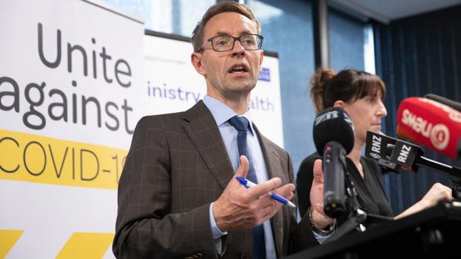 Director general of health Dr Ashley Bloomfield during his Covid-19 response update at the Ministry of Health in Wellington. 22 September, 2020. NZ Herald photograph by Mark Mitchell