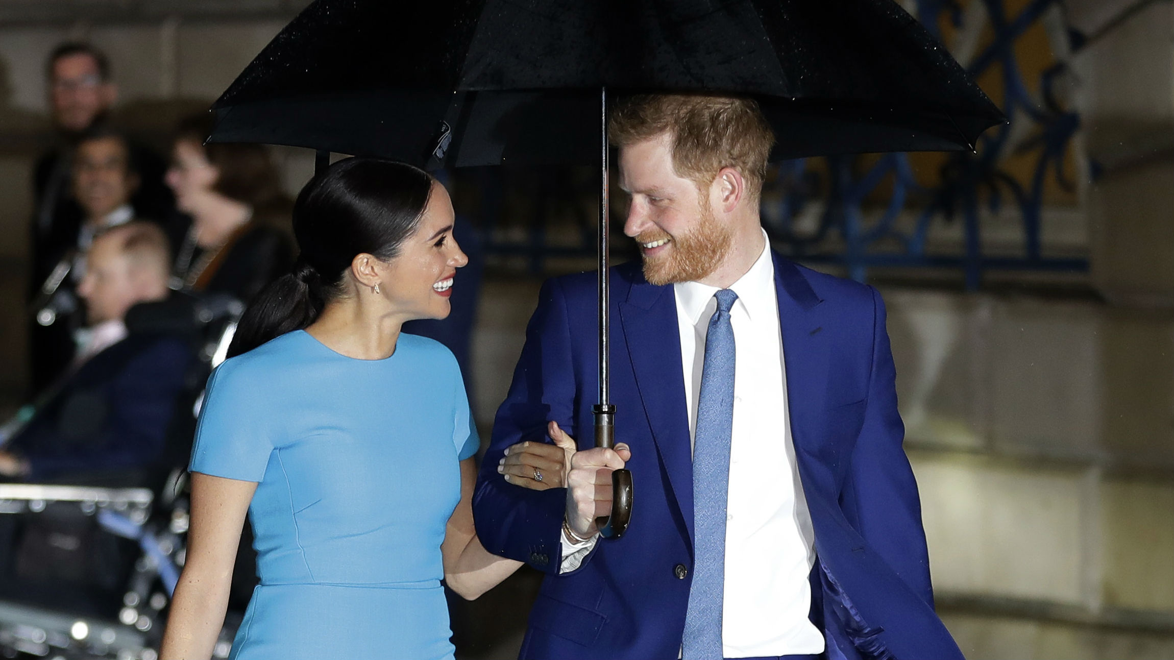 Prince Harry and Meghan Markle. (Photo / AP)
