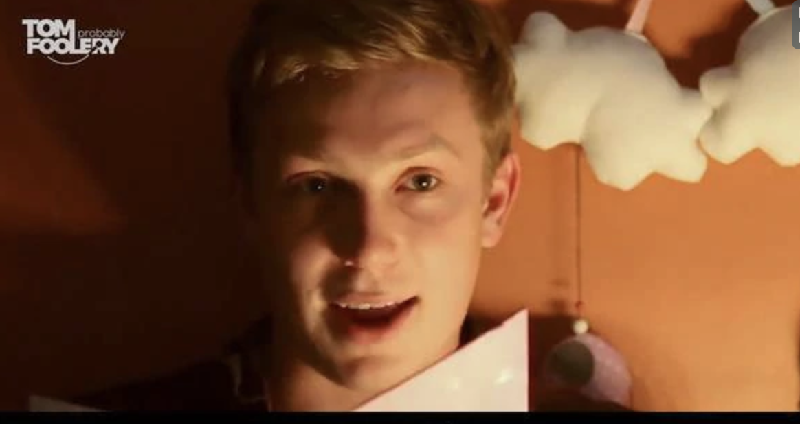 Tomos Roberts aka Probably Tom Foolery reads The Great Realisation poem. Photo / via video