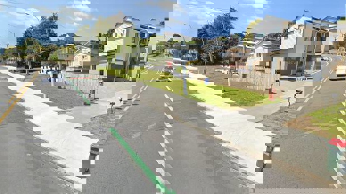 The baby was critically injured after its stroller collided with a van in Auckland. (Photo / Google)