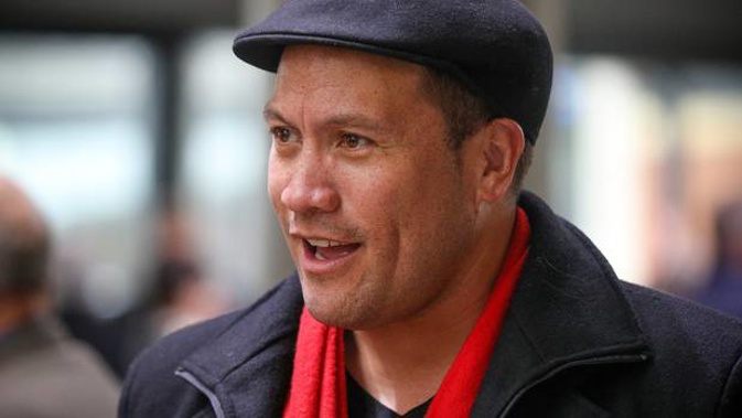 Labour's Rainbow spokesman Tamati Coffey has unveiled his party's promise to end conversion therapy. (Photo / Andrew Warner)
