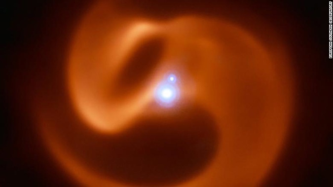 Star Spaghettification. (Photo / CNN)