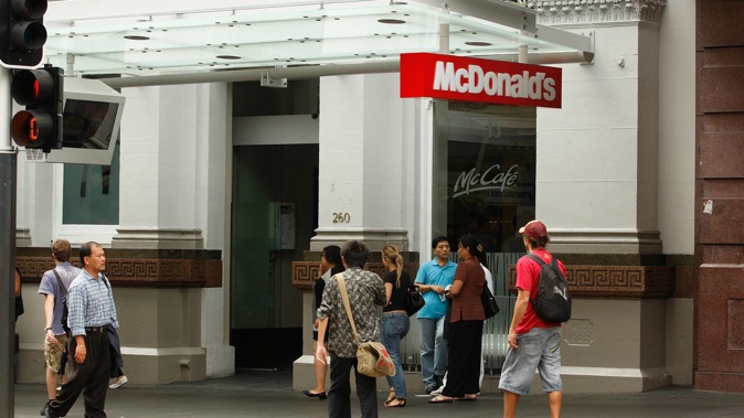 McDonald's restaurant at 260 Queen St. (Photo / Brett Phibbs)