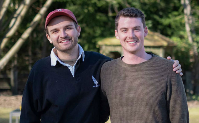 Asher Pilbrow (left) and Sam Brough. Photo / Supplied