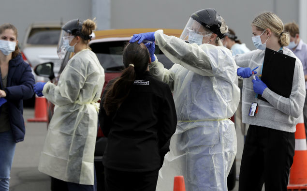 Covid-19 testing station in New Zealand. Photo / File