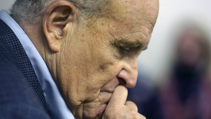 Rudy Giuliani. (Photo / AP)