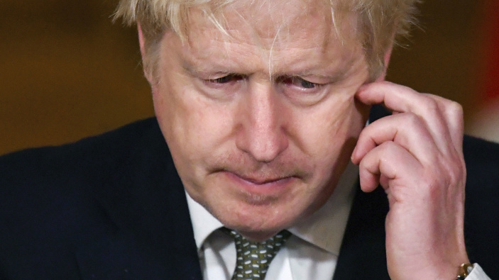 UK PM Boris Johnson. (Photo / AP)