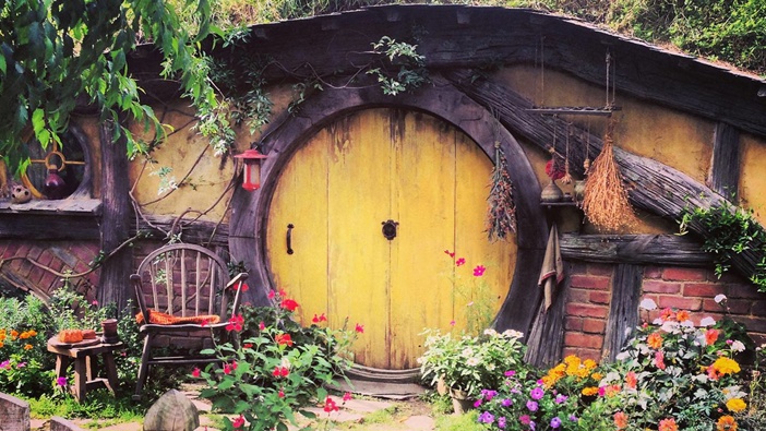 A house in Hobbiton. (Photo / Getty)