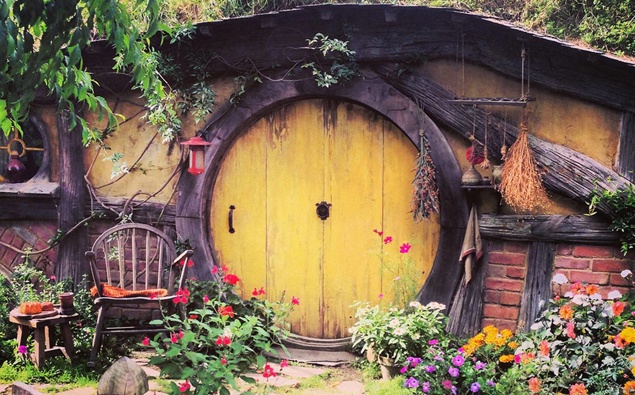 A house in Hobbiton. (Photo / Getty)