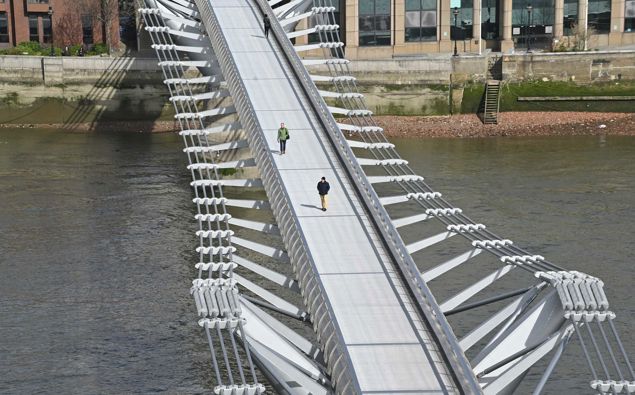UK tighten their lockdown rules. Photo / AP