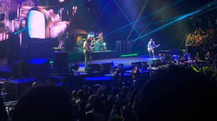 American band Tool's artist had Covid-19 while performing in New Zealand. Photo / NZ Herald