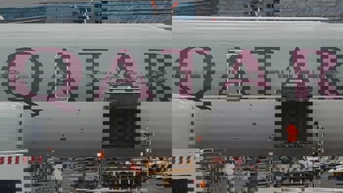 Eighteen women on a Qatar flight from Doha to Sydney were subjected to "grossly disturbing" physical examinations after the baby was found. Photo / File