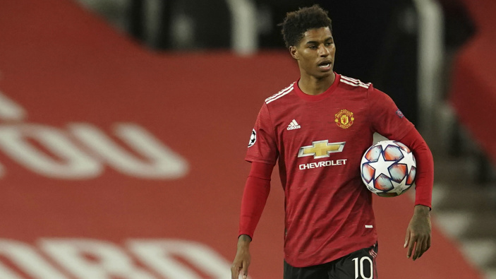 Marcus Rashford. (Photo / AP)
