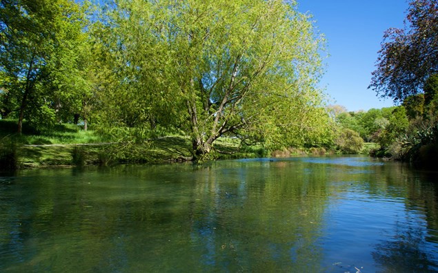 The Avon River Christchurch photo. (Getty Images)