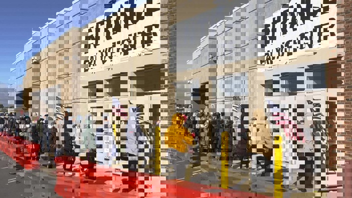 The voting will stop around mid-day NZT. Photo / file