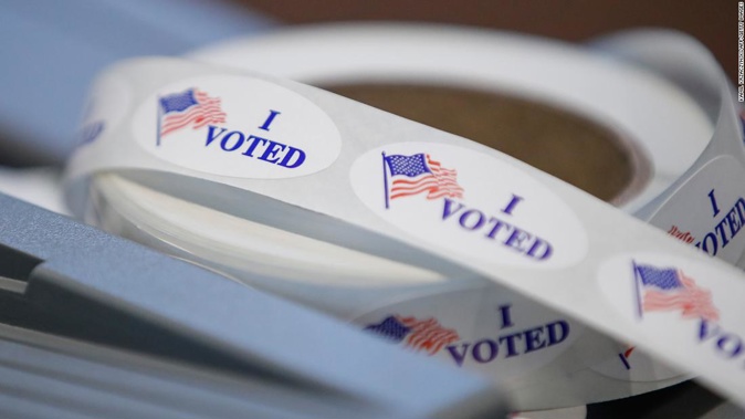 Election officials reported few early problems at the polls in battleground states that could determine control of the US Senate. Photo / Getty Images