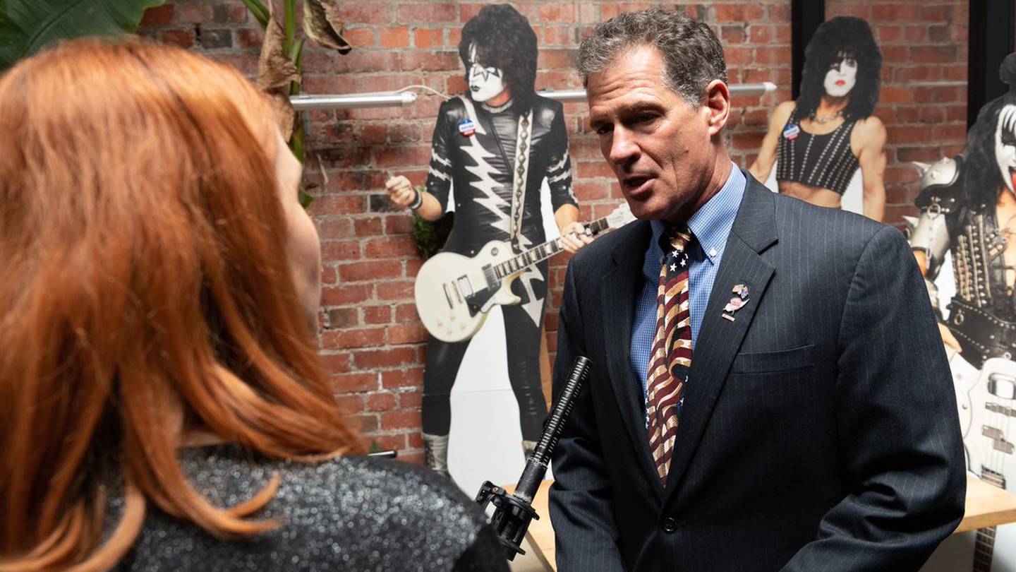 United States ambassador Scott Brown at the embassy's Lower Hutt residence. Photo / NZ Herald