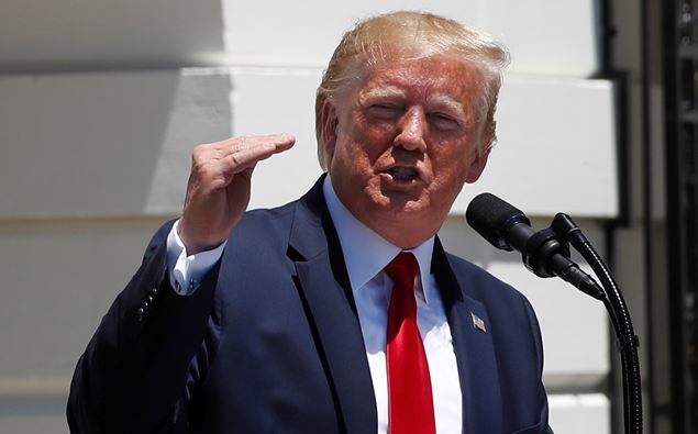 Donald Trump's dispute actions got be dangerous says former Republican. Photo / AP