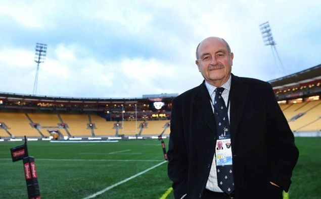 Rugby commentating legend Grant Nisbett Photo / Supplied