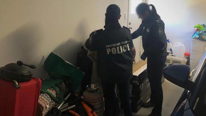 Australian Federal Police arrested 14 men across three states on more than 800 child sex charges. Photo / Supplied