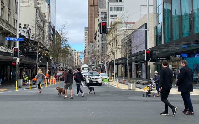 Queen Street in Auckland. (Photo / Newstalk ZB)