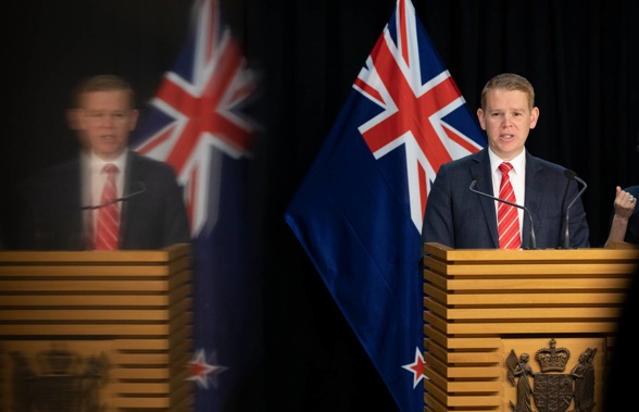 Covid-19 Response Minister Chris Hipkins is increasingly confident the outbreak is contained. Photo / Mark Mitchell