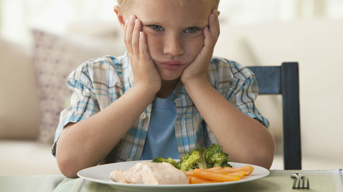 Lies encouraging kids to eat vegetables can take their toll. (Photo / Getty)