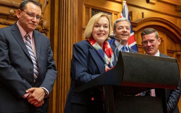 Judith Collins announced her new caucus this week. (Photo / NZ Herald)