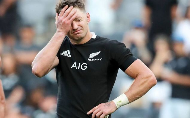 Beauden Barrett after the loss. (Photo / Photosport)