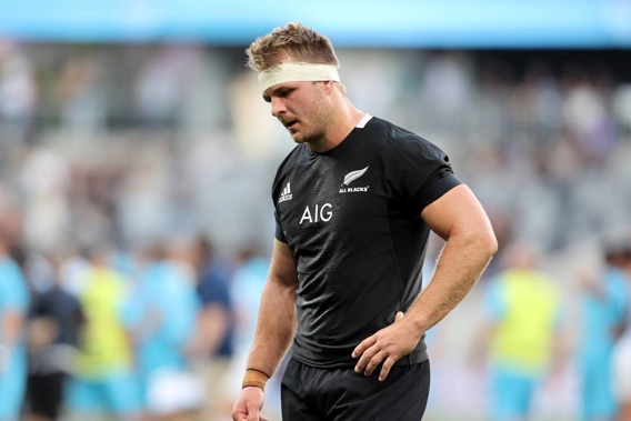 All Blacks captain Sam Cane during his side's loss to Argentina. Photo / Photosport