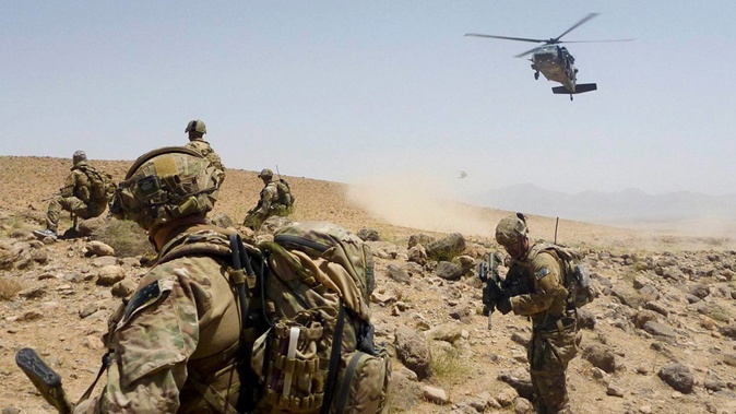 Australians Special Operations Task Group soldiers in Afghanistan, 2012. Photo / Department of Defence