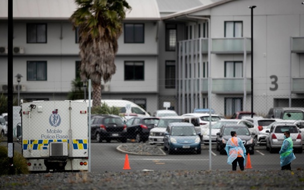 The Jet Park Hotel quarantine facility in Auckland. Photo / Dean Purcell
