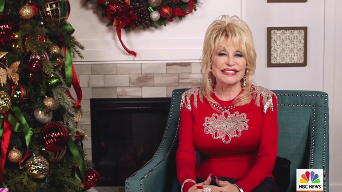 Dolly Parton was thrilled to discover her contribution to coronavirus research had been used to partly fund the Moderna Covid-19 vaccine. (Photo / NBC via CNN)