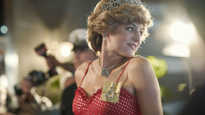Princess Diana as portrayed by Emma Corrin in The Crown. (Photo / AP)
