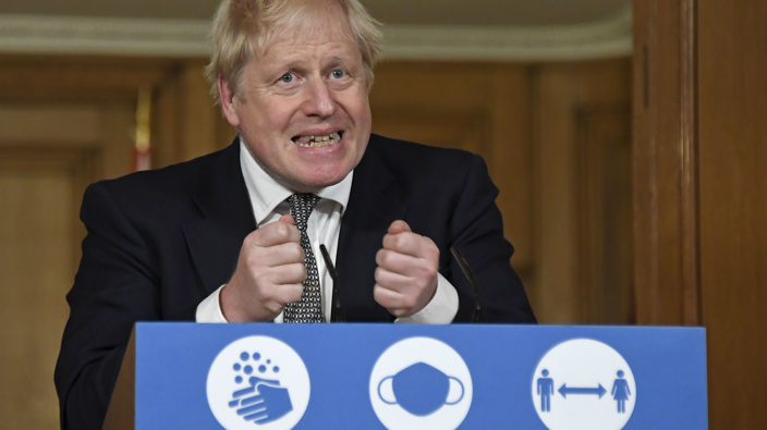 Boris Johnson. (Photo / AP)