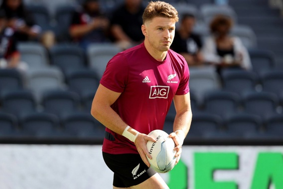 Beauden Barret's time in Japan is set to begin immediately after the All Blacks' final Tri Nations test. Photo / Photosport