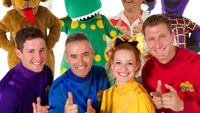 The Wiggles, Emma, Lachy, Anthony and Simon, will be tour in March next year. Photo / Supplied
