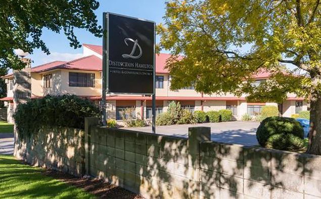 The Distinction hotel in Hamilton.
