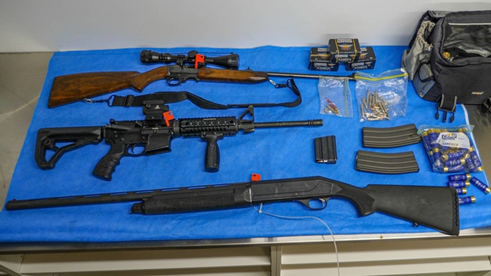 Police investigating organised crime find powerful firearms on a near daily basis. Photo / NZ Police