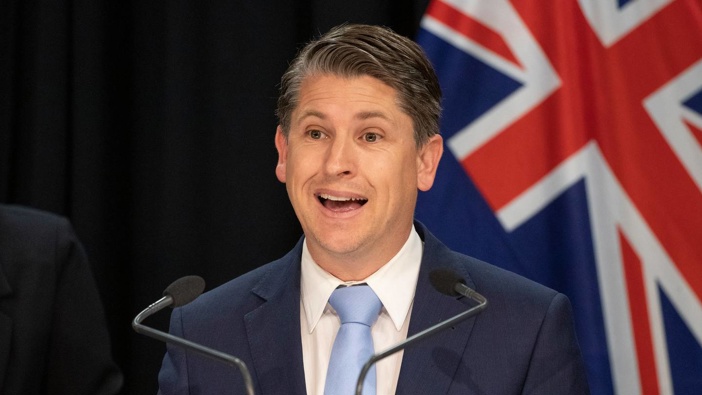 Workplace Relations Minister Michael Wood will introduce a law change to double sick leave entitlements. Photo / Mark Mitchell