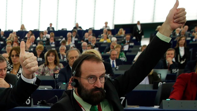 Ultra-conservative Hungarian MEP Jozsef Szajer was escorted home from the orgy by police before showing his diplomatic passport and claiming immunity. (Photo / AP)