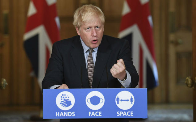 Boris Johnson. (Photo / AP)