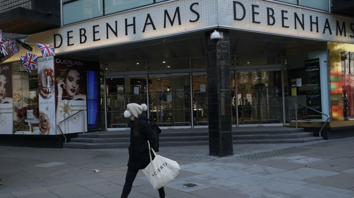 Debenhams is set to close. (Photo / AP)
