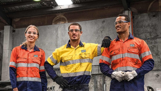 Deane Apparel makes speciality garments and work wear. Photo / Supplied
