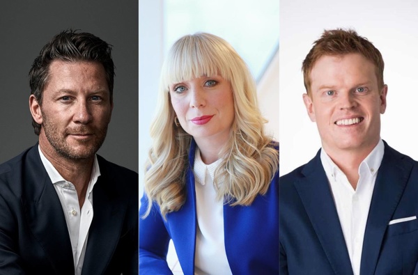 Are Mark Francis, Cecilia Robinson and Nick Mowbray the new faces of The Apprentice? Photos / Supplied