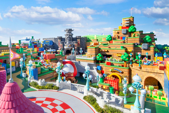 Universal Studios Japan's long-awaited Super Nintendo World was originally scheduled to open in 2020 but was delayed due to the Covid-19 pandemic.