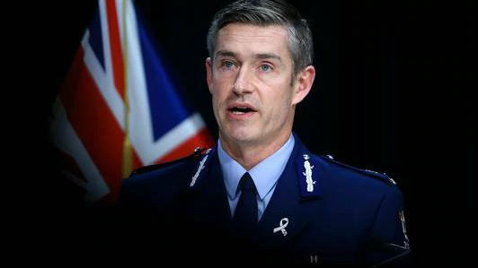 Police Commissioner Andrew Coster. (Photo / Pool)