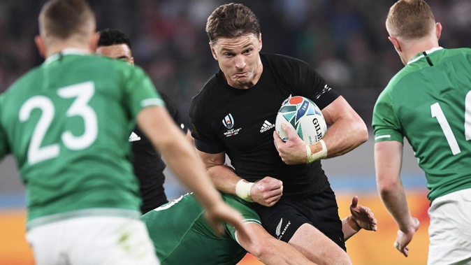 The All Blacks defeated a highly-touted Ireland in the quarter finals of the 2019 Rugby World Cup. Photo / Photosport