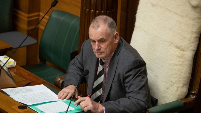The Speaker, Trevor Mallard, was advised to settle a defamation case. Photo / Mark Mitchell